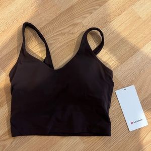 lululemon brown align tank